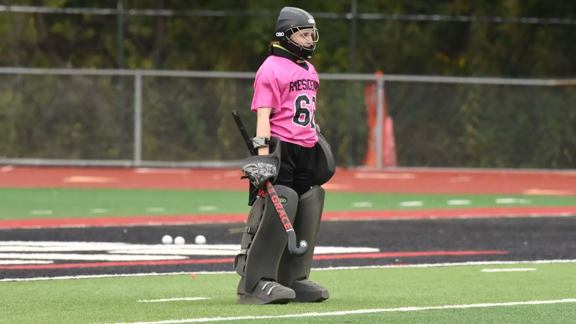 Grace Erhard in 2025 game versus Concordia Wisconsin