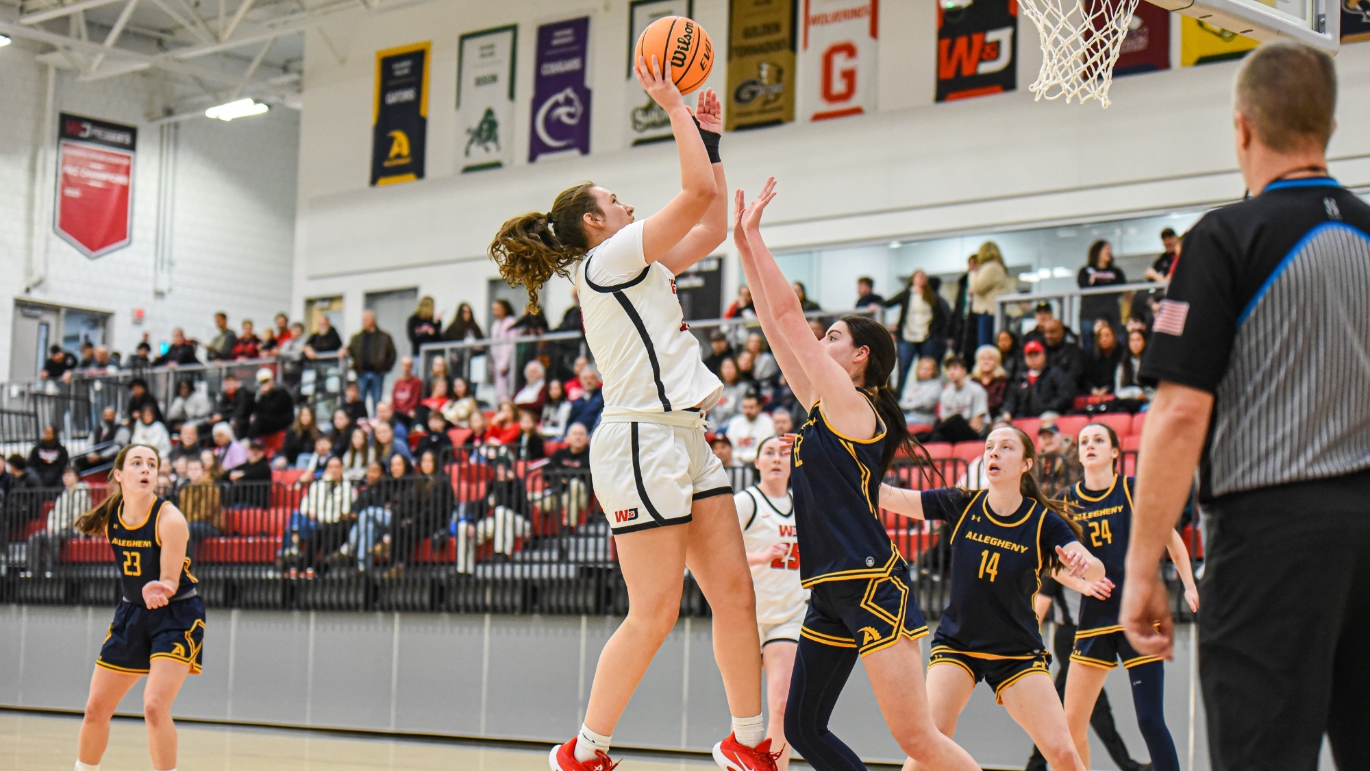 Katie Kovalchick Action Shot vs Allegheny 2025-26