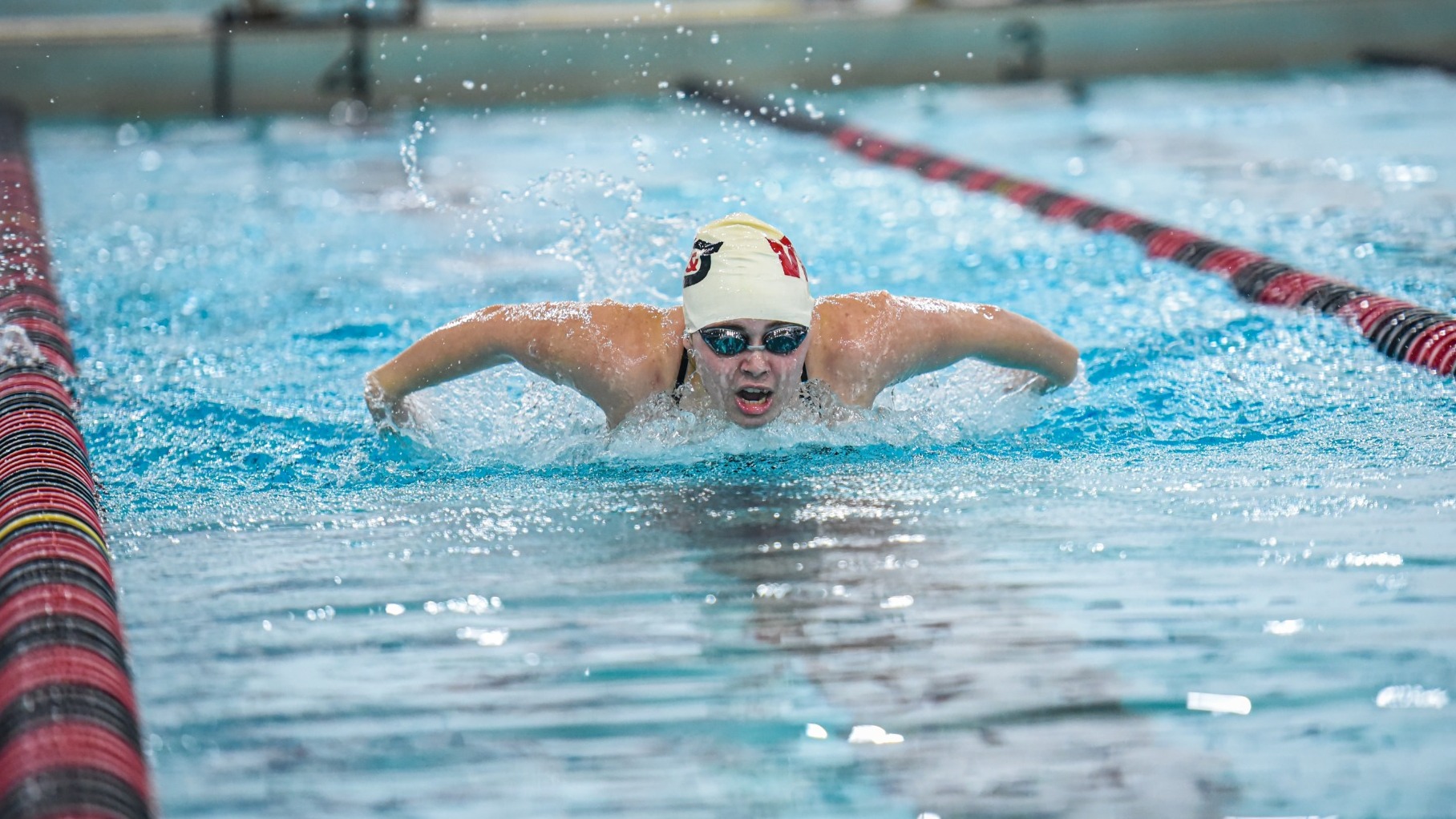 Mackenzie Caron Action Shot vs Allegheny 2025-26