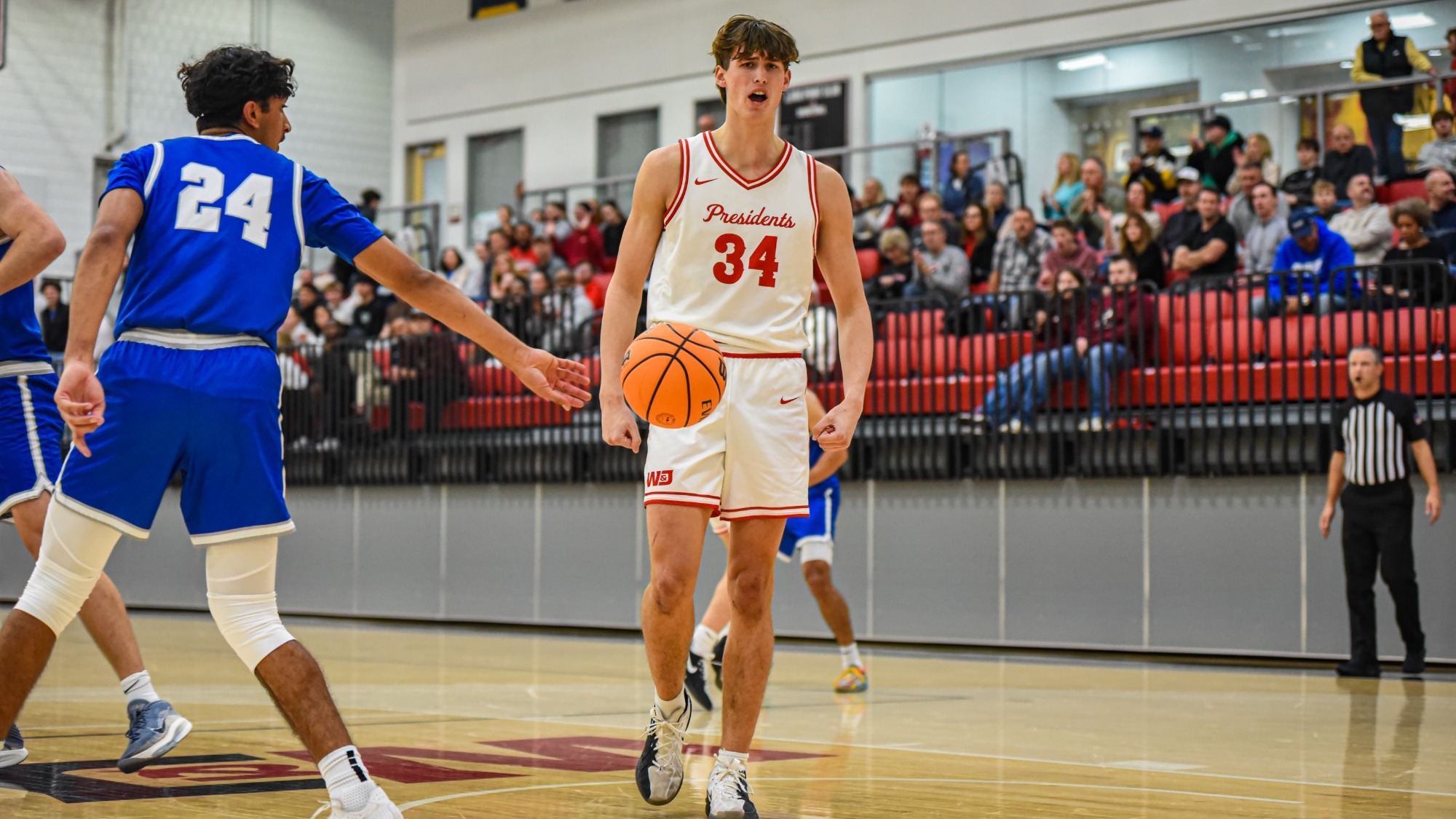 Nathan Plotner Action Shot vs CWRU at the 2025 GLI