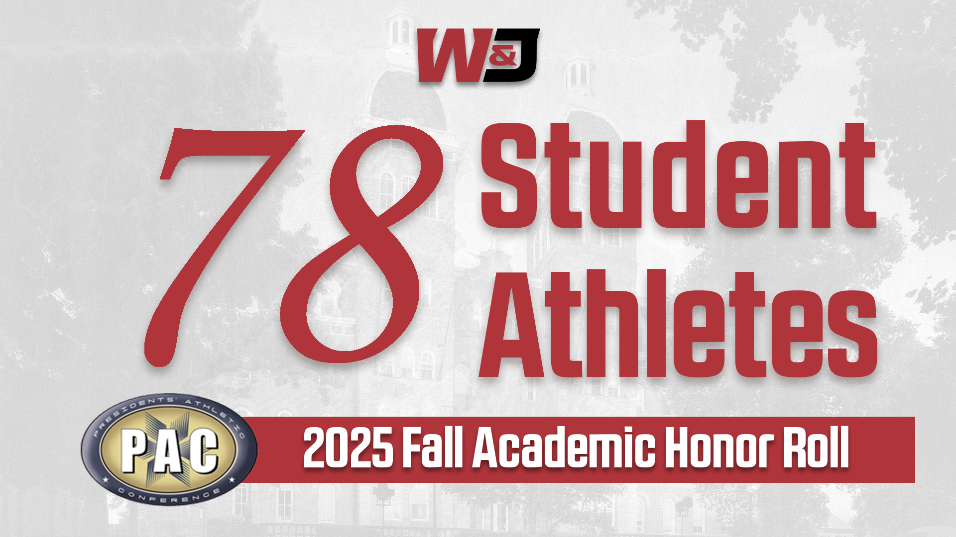 2025 Fall PAC Academic Honor Roll