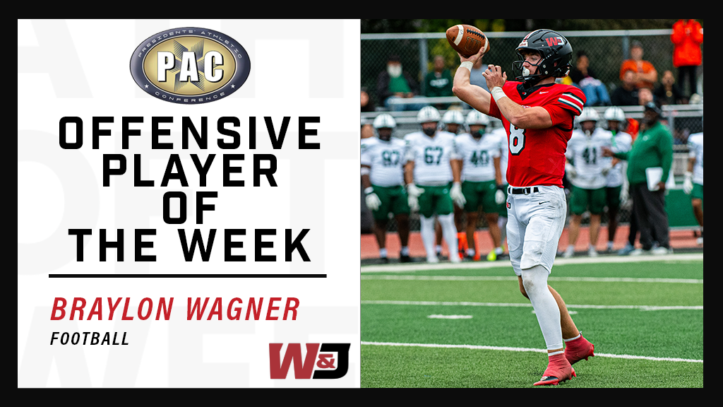 Braylon Wagner Offensive Player of the Week 10/19/26