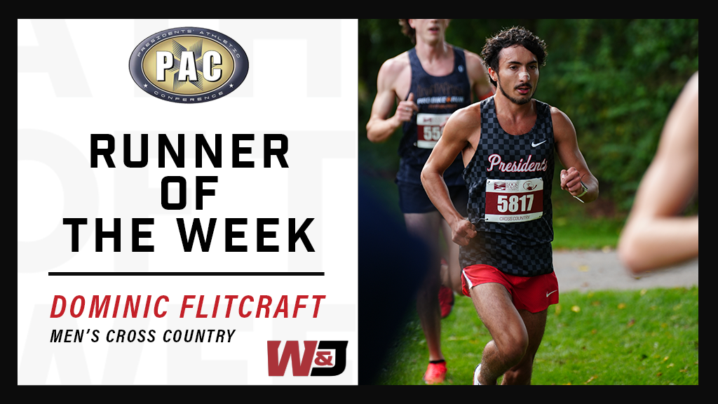 Dominic Flitcraft PAC Runner of the Week 10/20/26