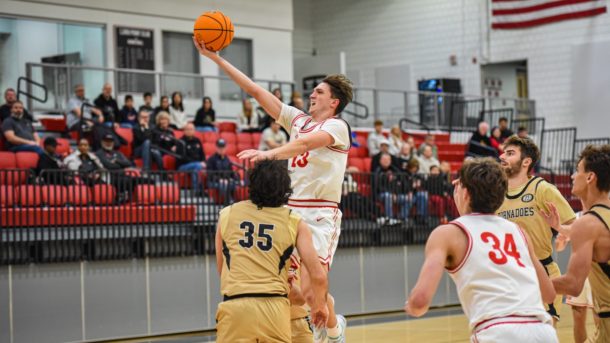 Matt Seidl Action Shot vs Geneva 2025-26