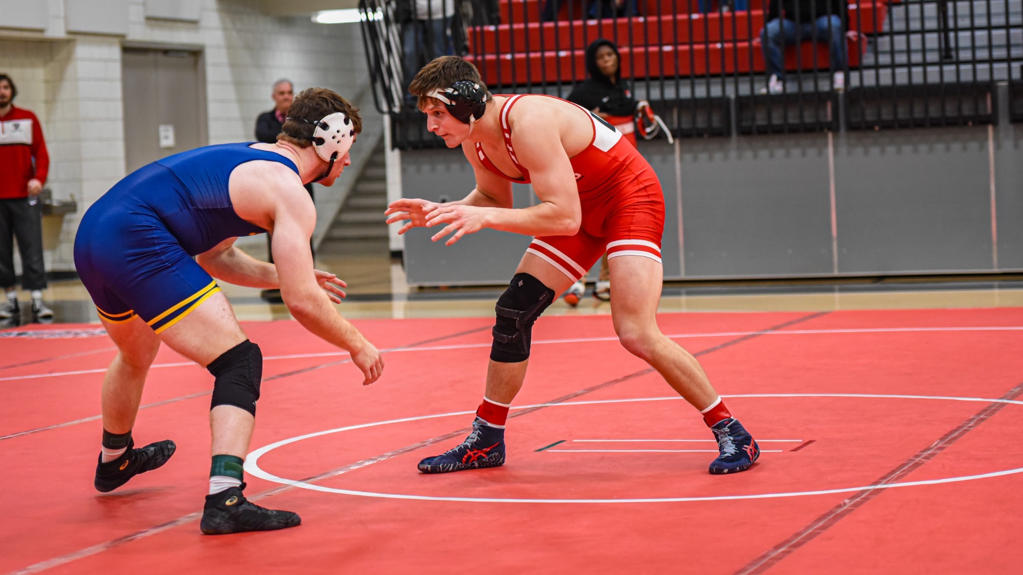 Vitali Daniels Action Shot at the 2026 Jim White Duals