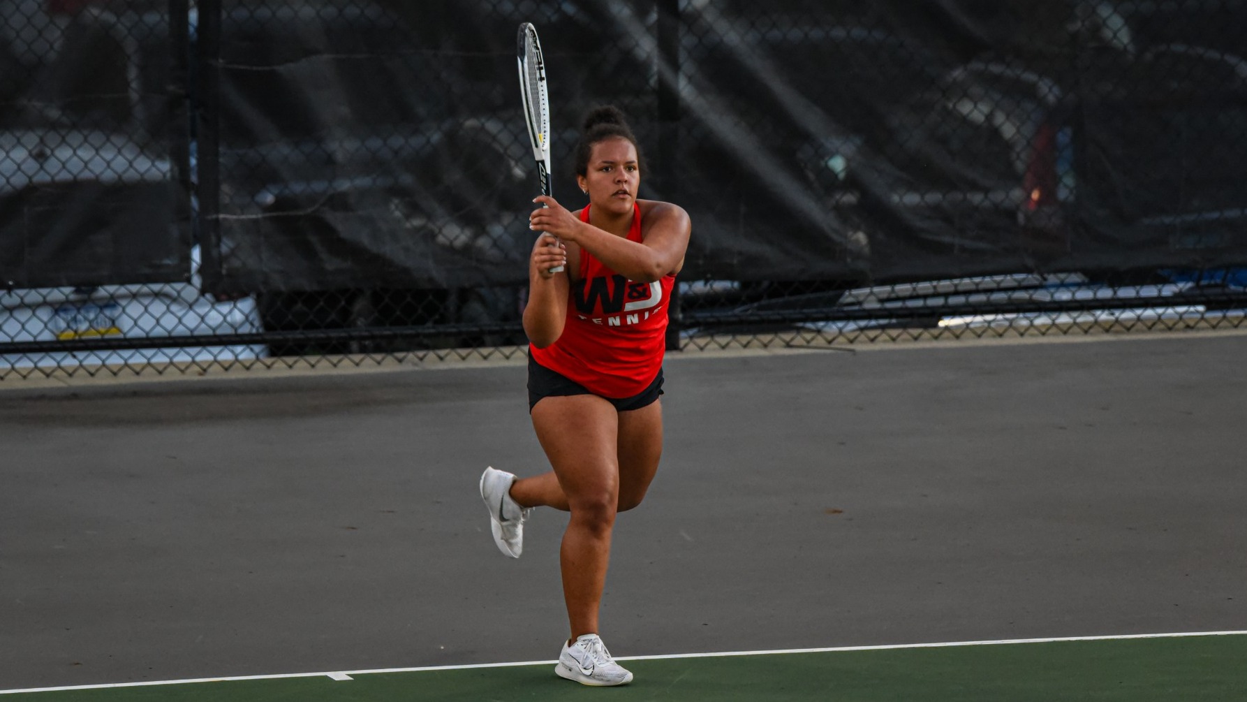 Bella Graham Action Shot vs Geneva in the PAC Quarterfinals