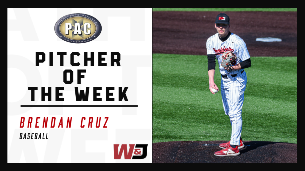 Brendan Cruz Baseball Pitcher PAC of the Week 3/23/26