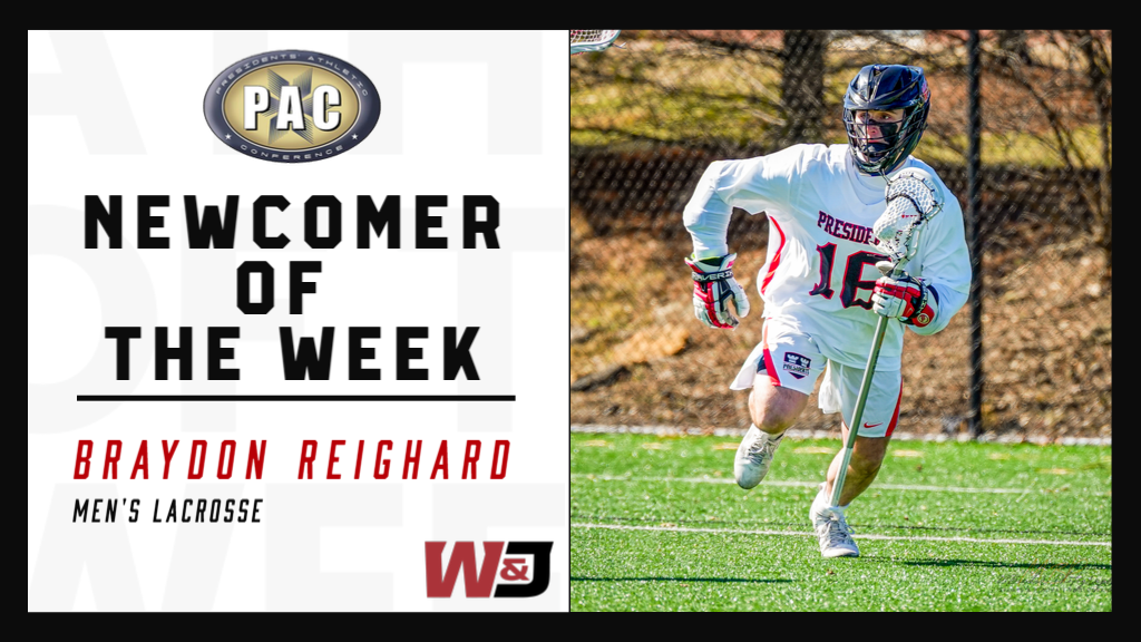 Braydon Reighard PAC Newcomer of the Week 3/23/26