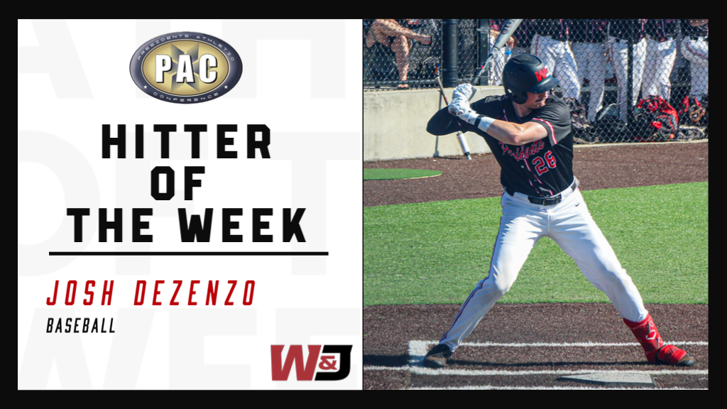 Josh Dezenzo PAC Hitter of the Week (3/30/26)