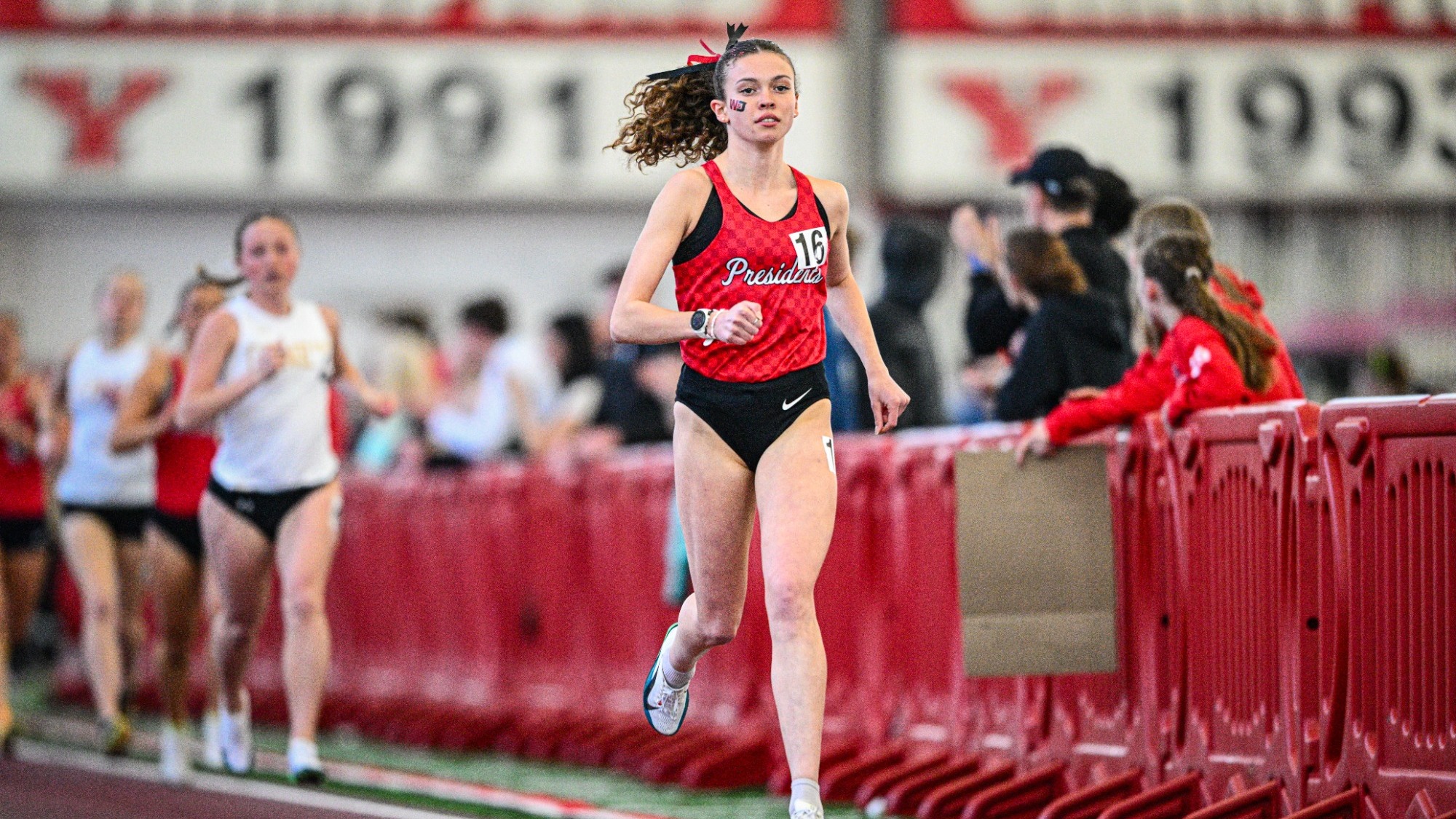 Claire Anderson at the 2025-26 Indoor PAC Championships