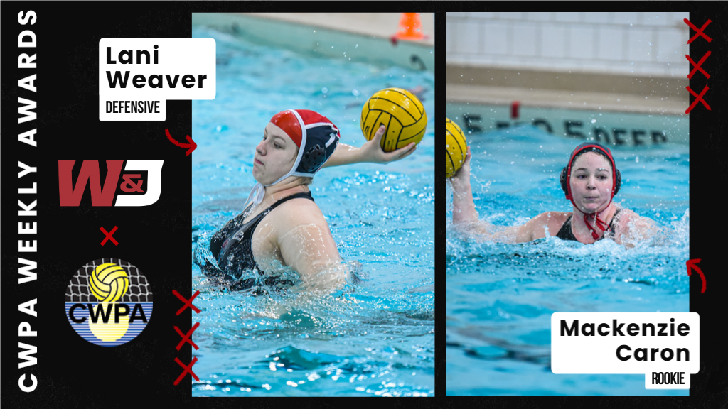 Weaver and Caron CWPA Players of the Week (4/1/26)