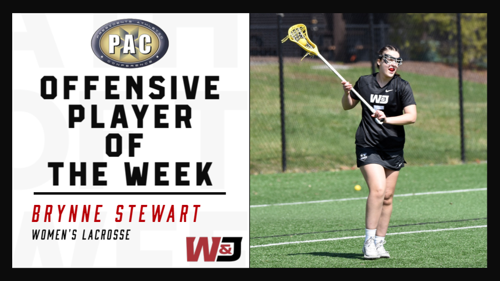 Brynne Stewart Offensive Player of the Week (PAC, 4/13/26)