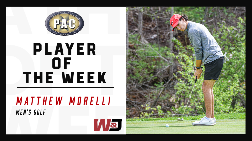 Matthew Morelli PAC Player of the Week (4/14/26)