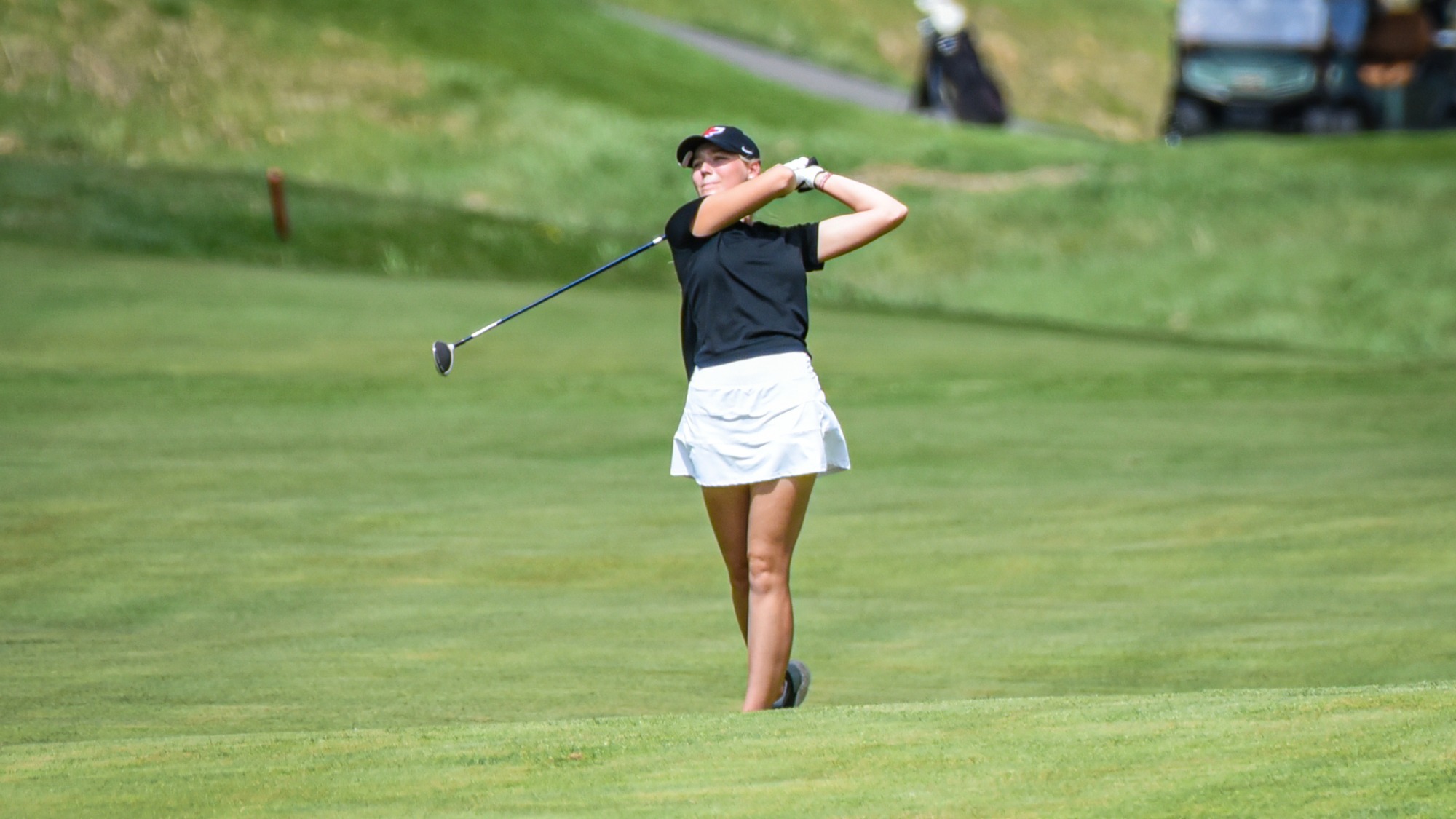 Julia Barthelemy Action Shot at 2026 Peter C. Rossin Invitational
