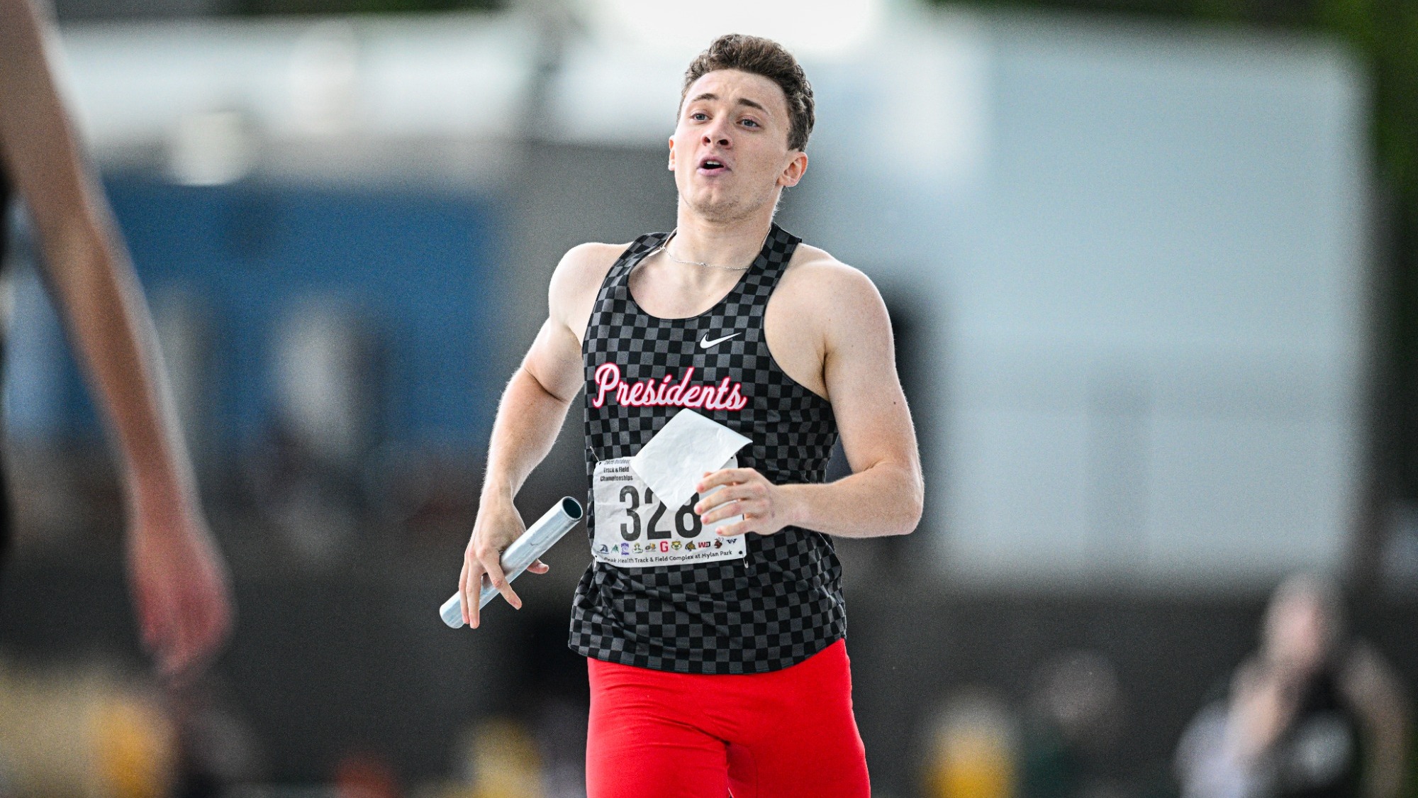 Anthony Cestaro III Action Shot 2025 Outdoor PAC Championships