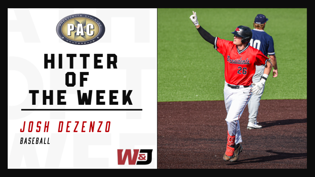 Josh Dezenzo PAC Hitter of the Week 4/6/26
