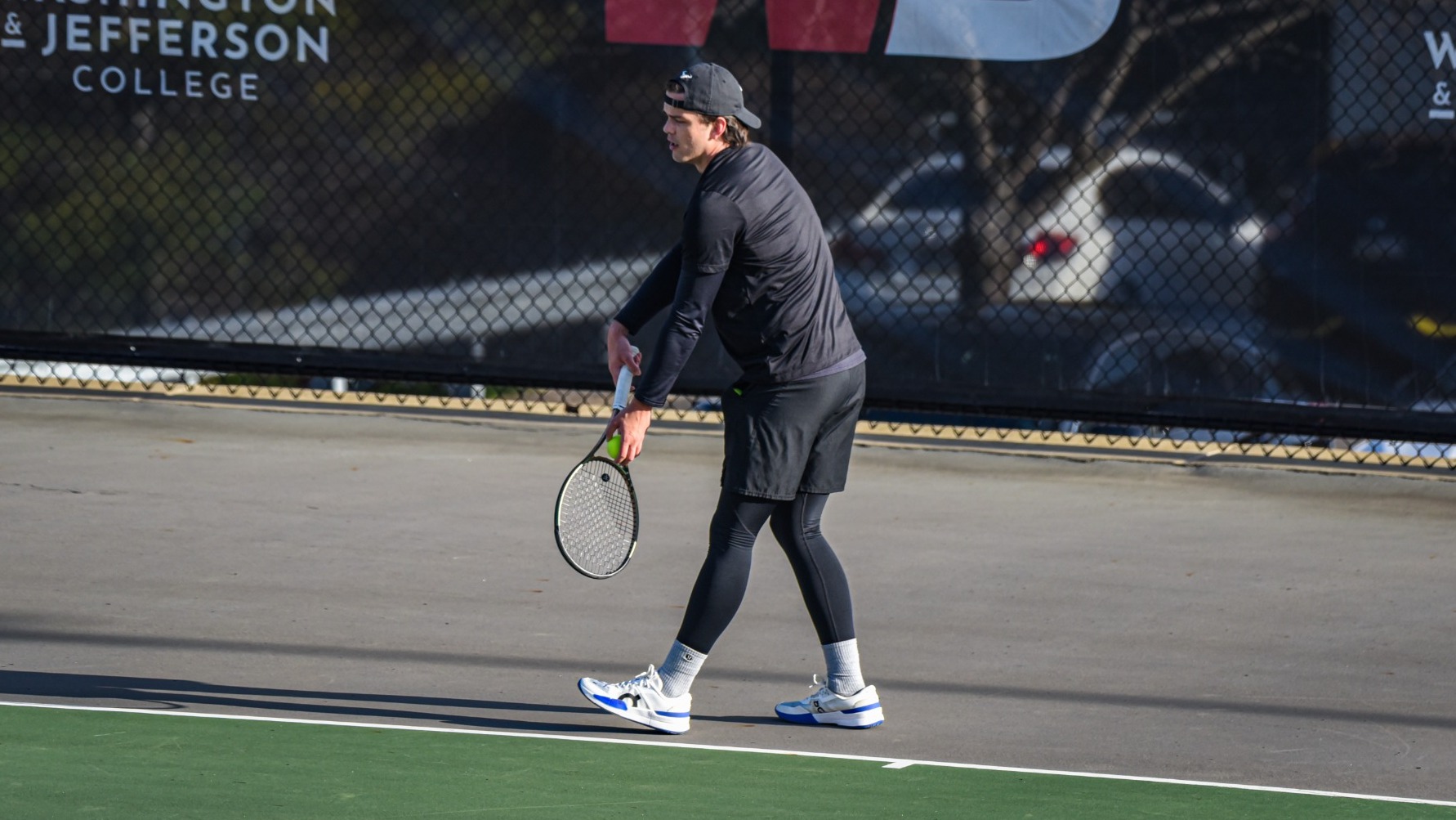 Jackson Akers on Senior Day vs Westminster 2026