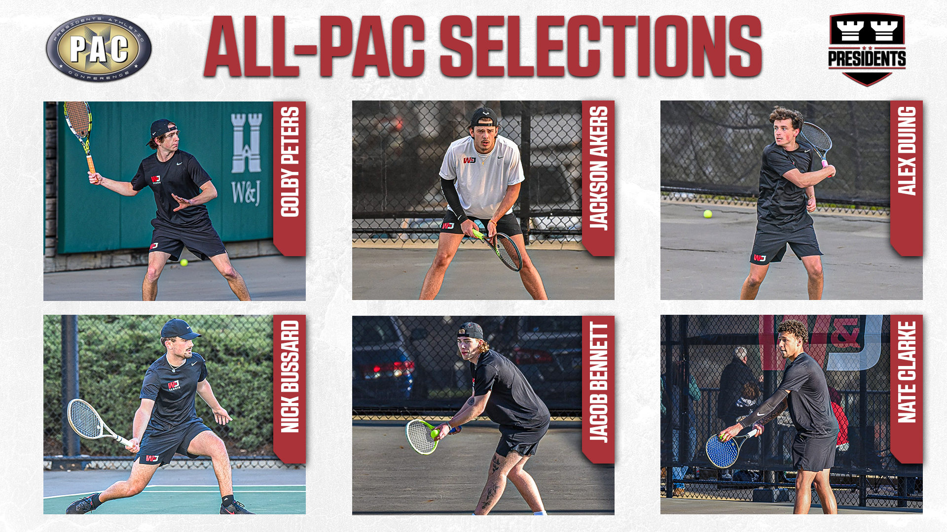 Men's Tennis All-PAC Graphic 2026