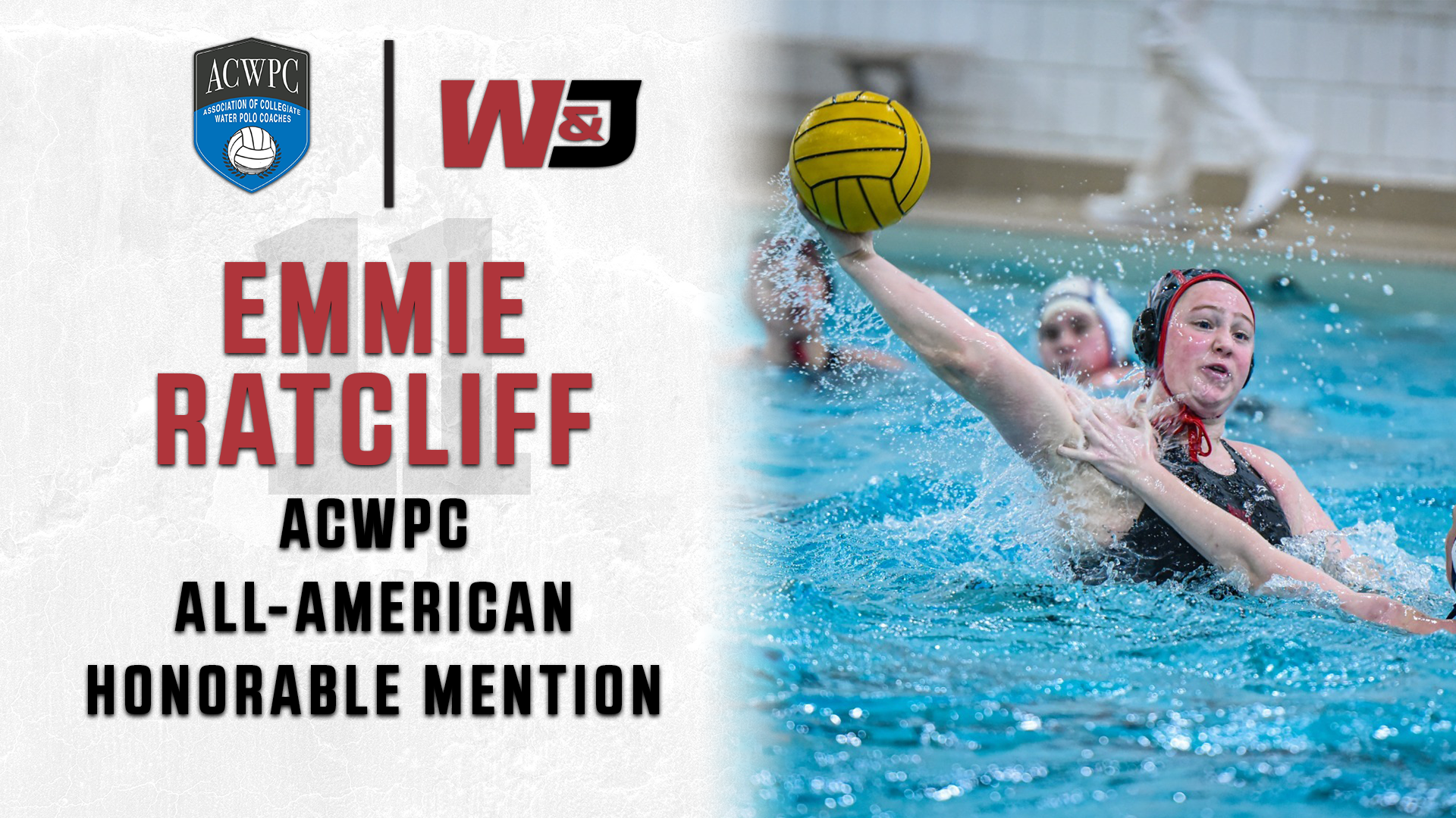 Emmie Ratcliff ACWPC Honorable Mention All-America Graphic