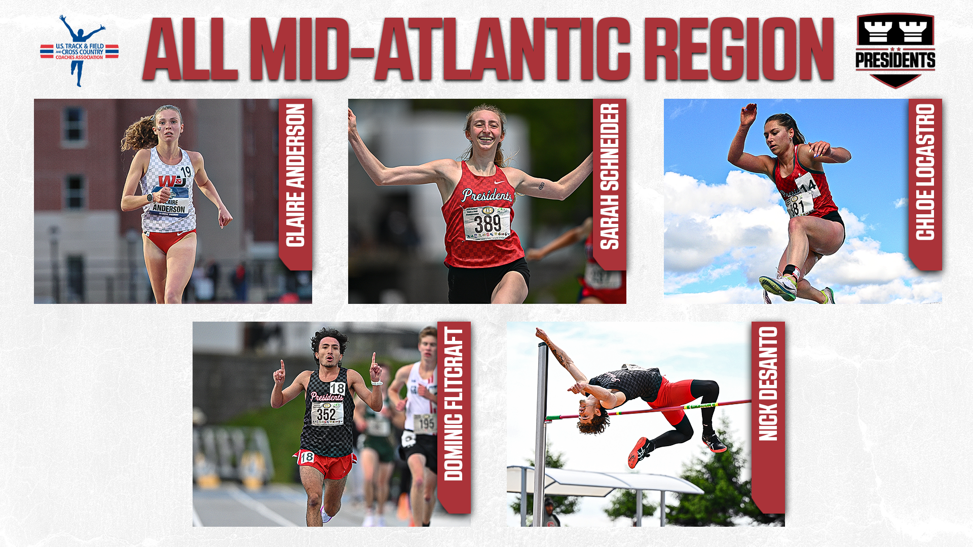 2026 Outdoor All Mid-Atlantic Region Athletes