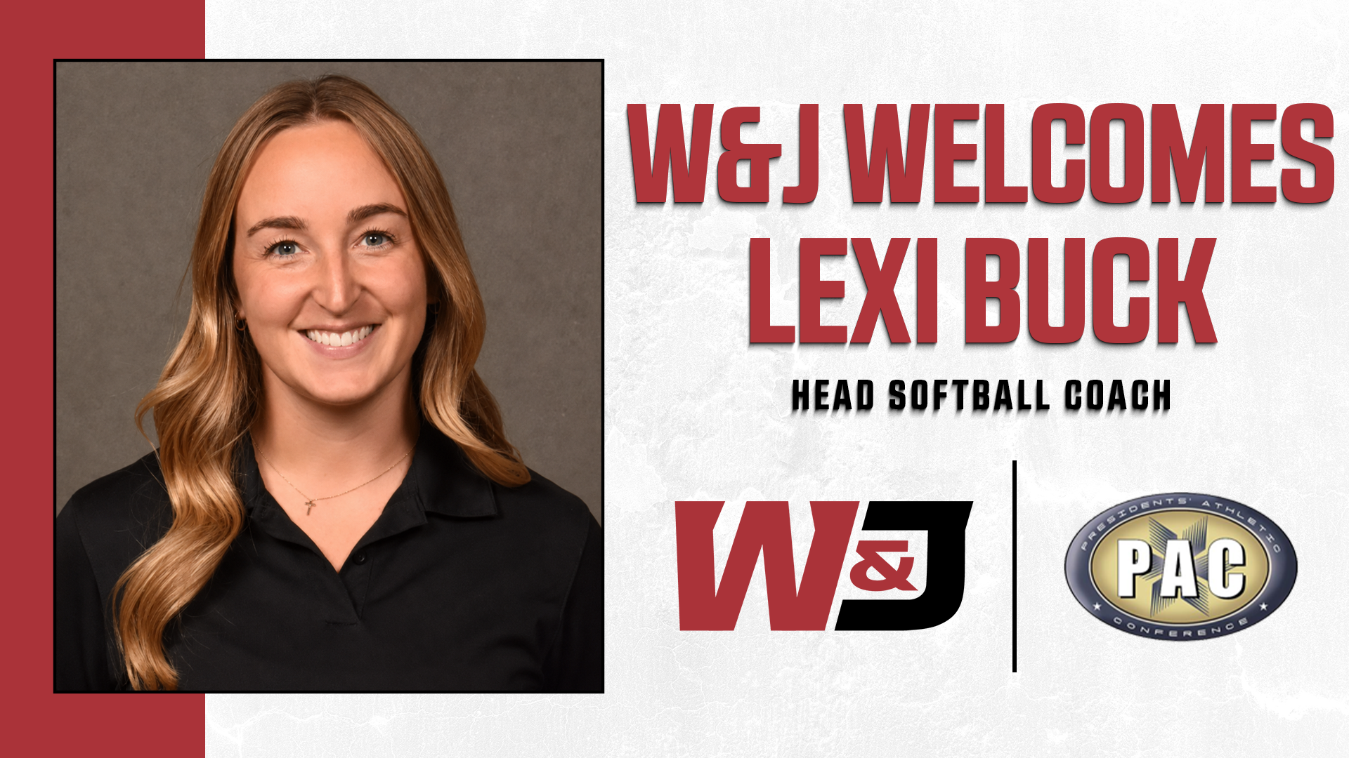 W&J Welcomes Lexi Buck as New Head Softball Coach 2026