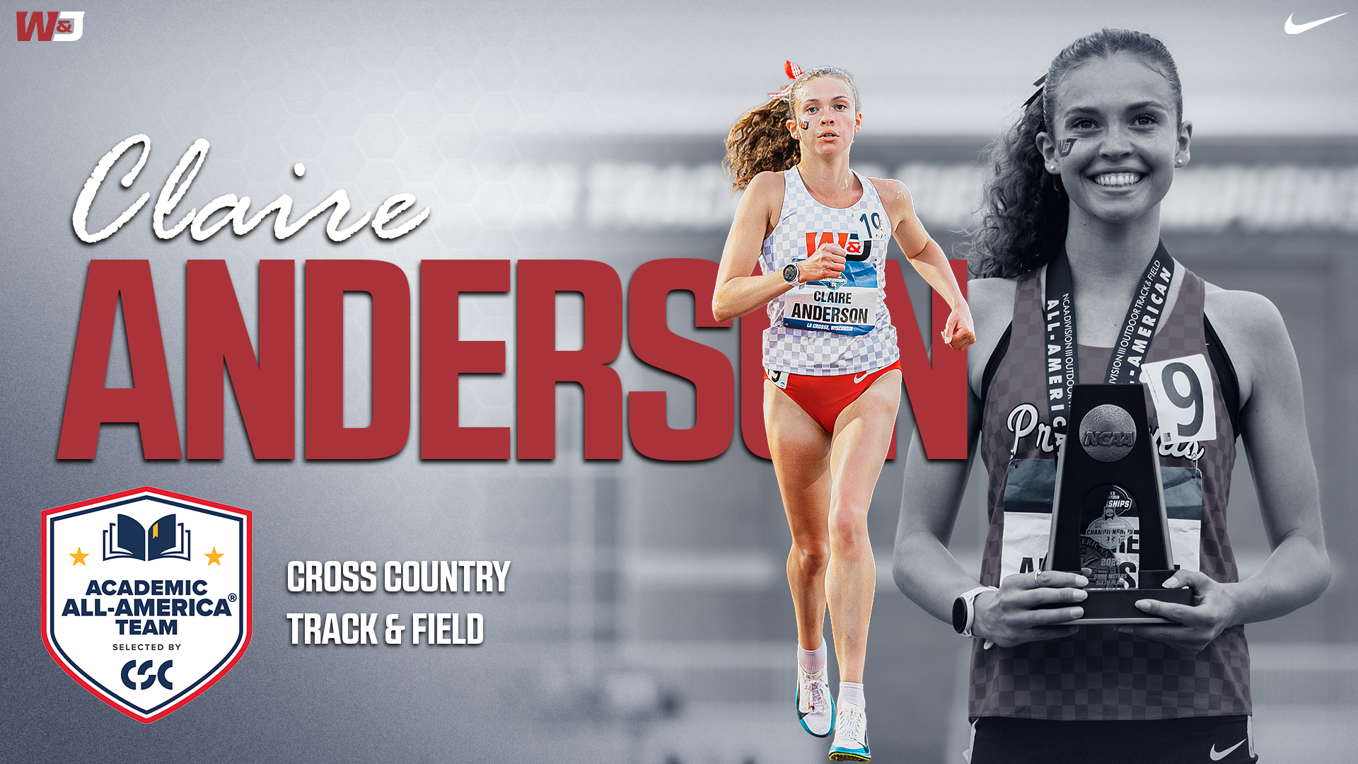 Claire Anderson Academic All-America