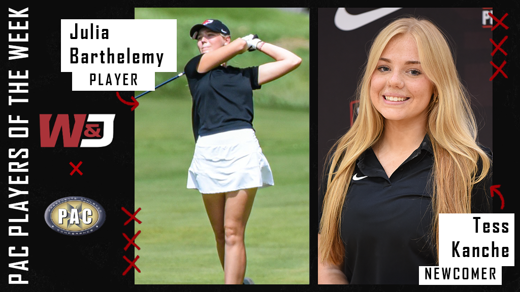 Women's Golf PAC Players of the Week (9/15/26)