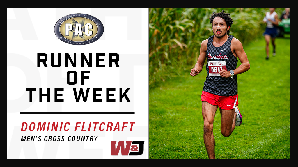 Dominic Flitcraft PAC Runner of the Week 9/29/26