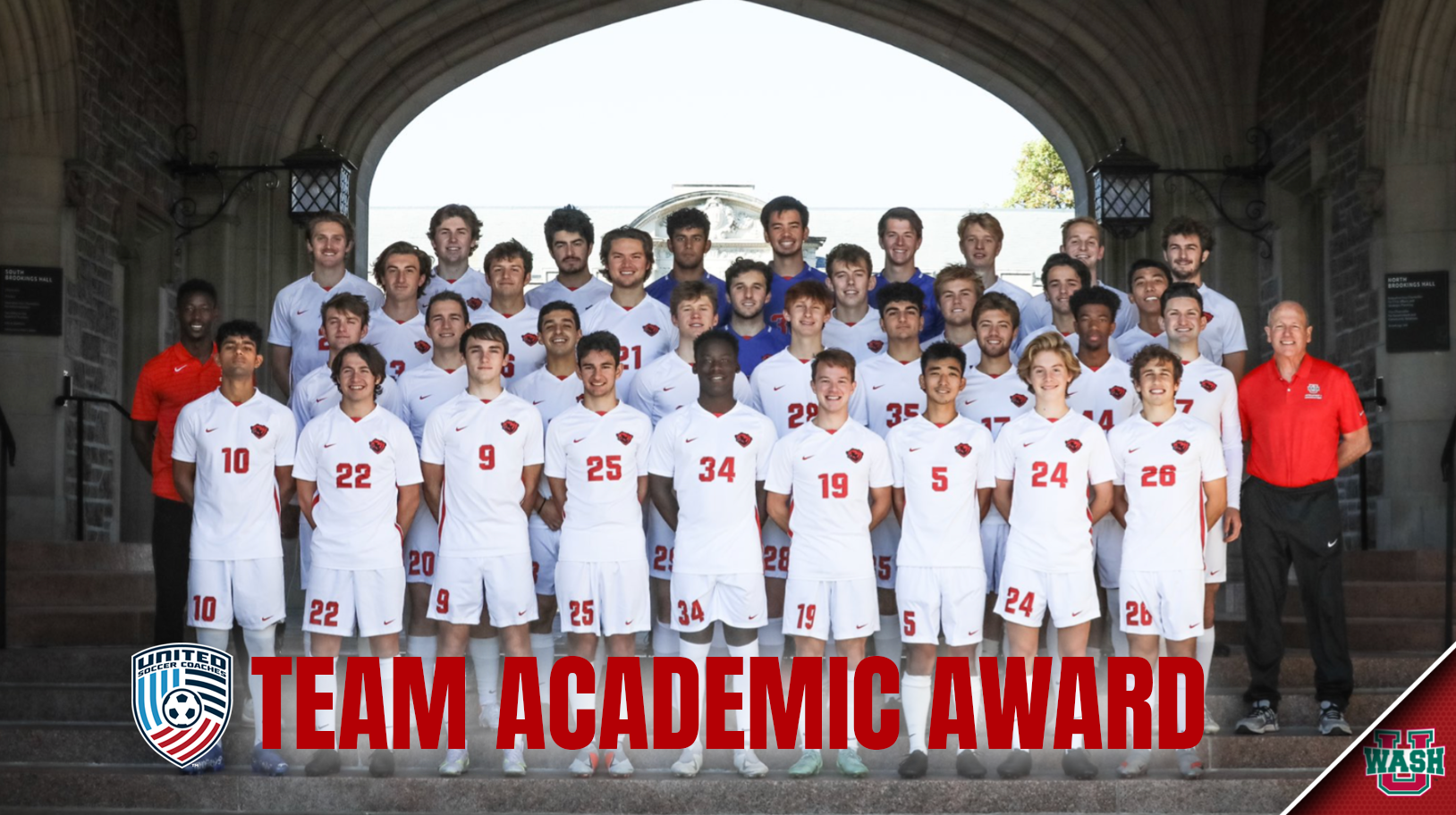 Men's Soccer Collects United Soccer Coaches Team Academic Award