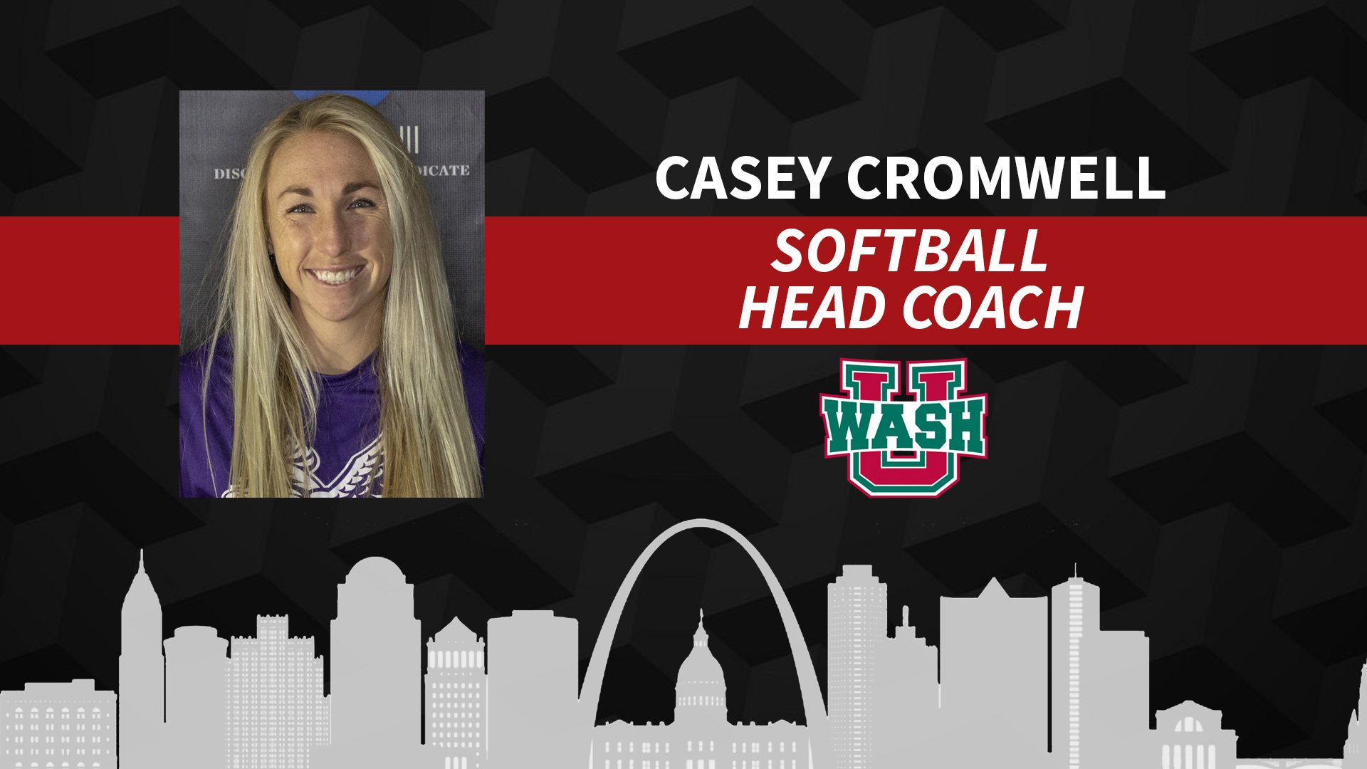 Cromwell Announced As Head Softball Coach Washington University in St