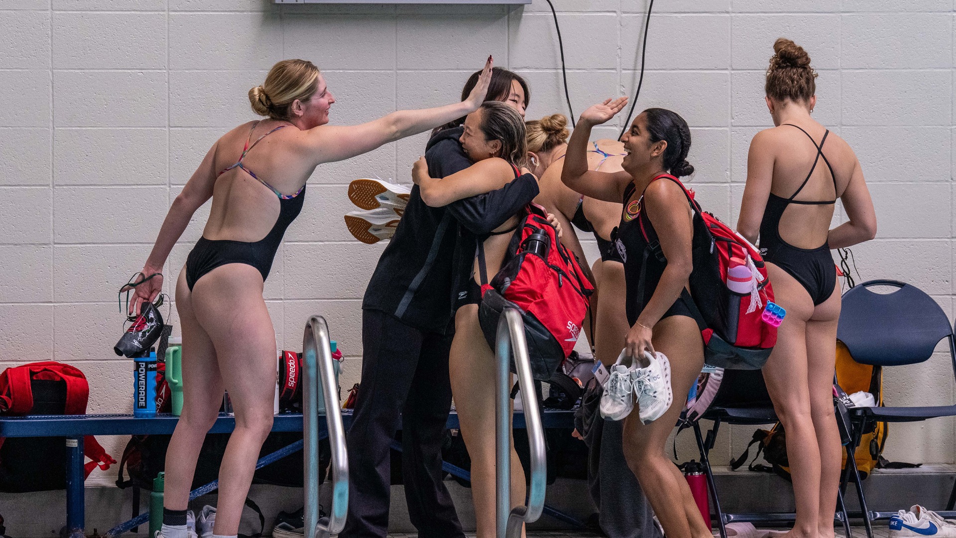 Grinnell Diving Invite day 1 - women 2025