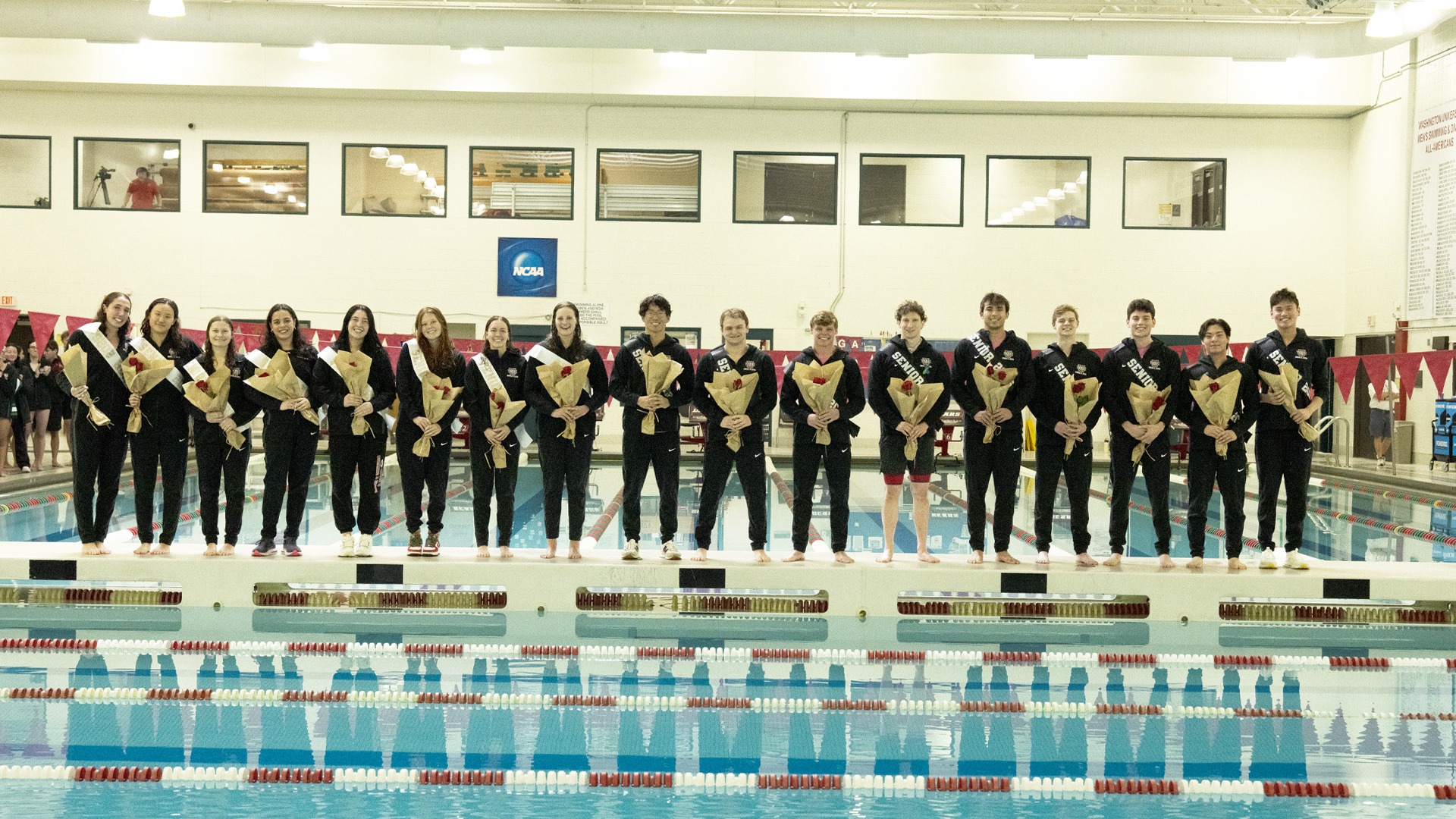 Swim and dive senior day 2026