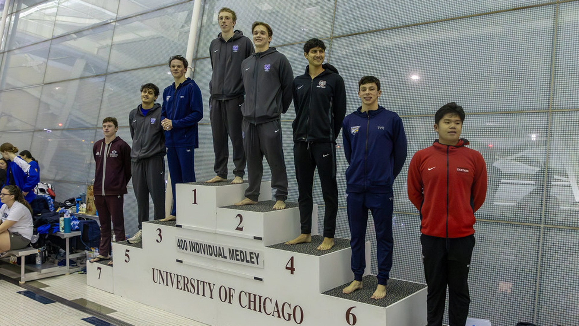 2026 400 IM men's podium