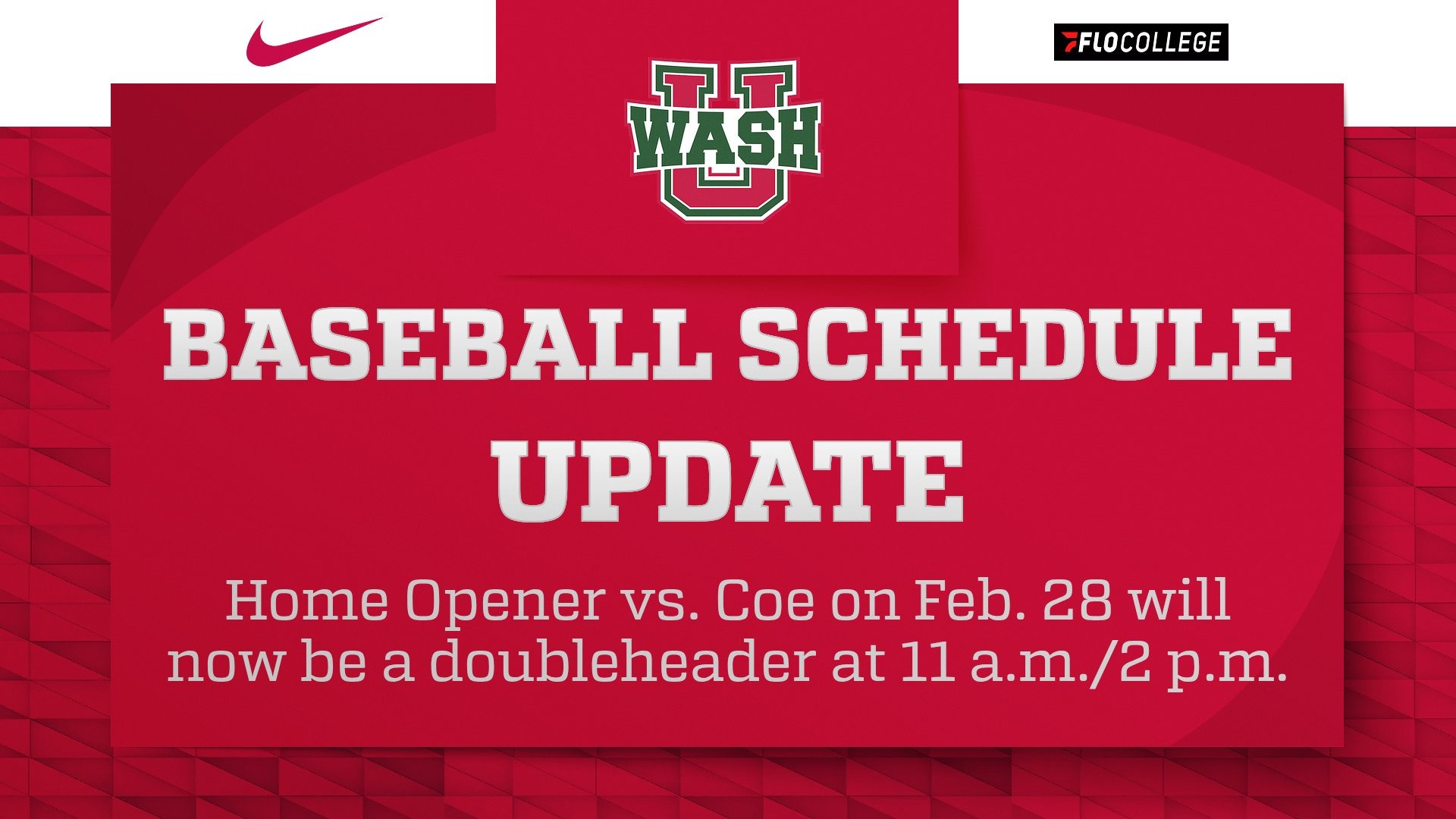 Coe Baseball Update