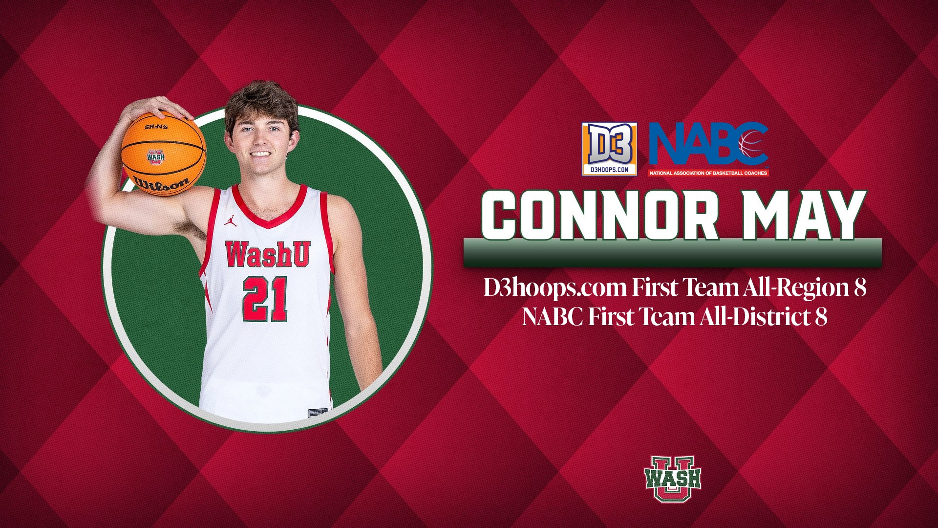 Connor May all-region all-district 2026