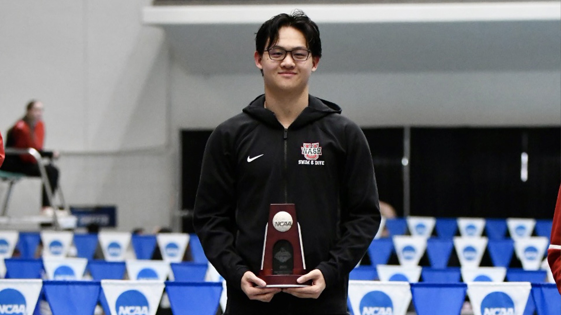 Parker Chan 1,650 free 2026 NCAA