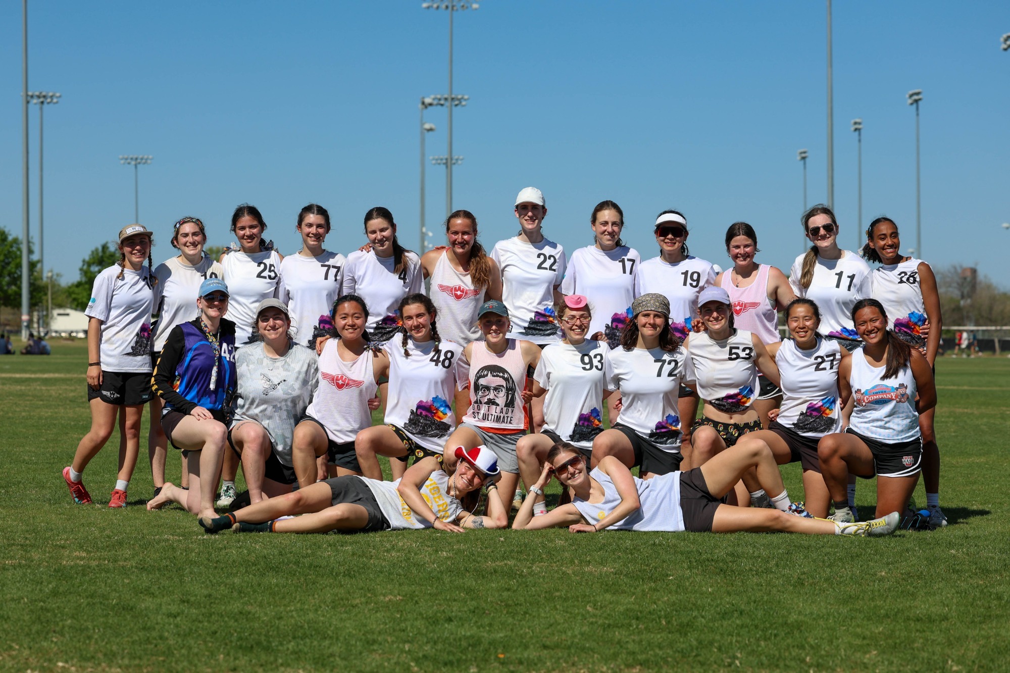 Club Women's Ultimate Team Photo