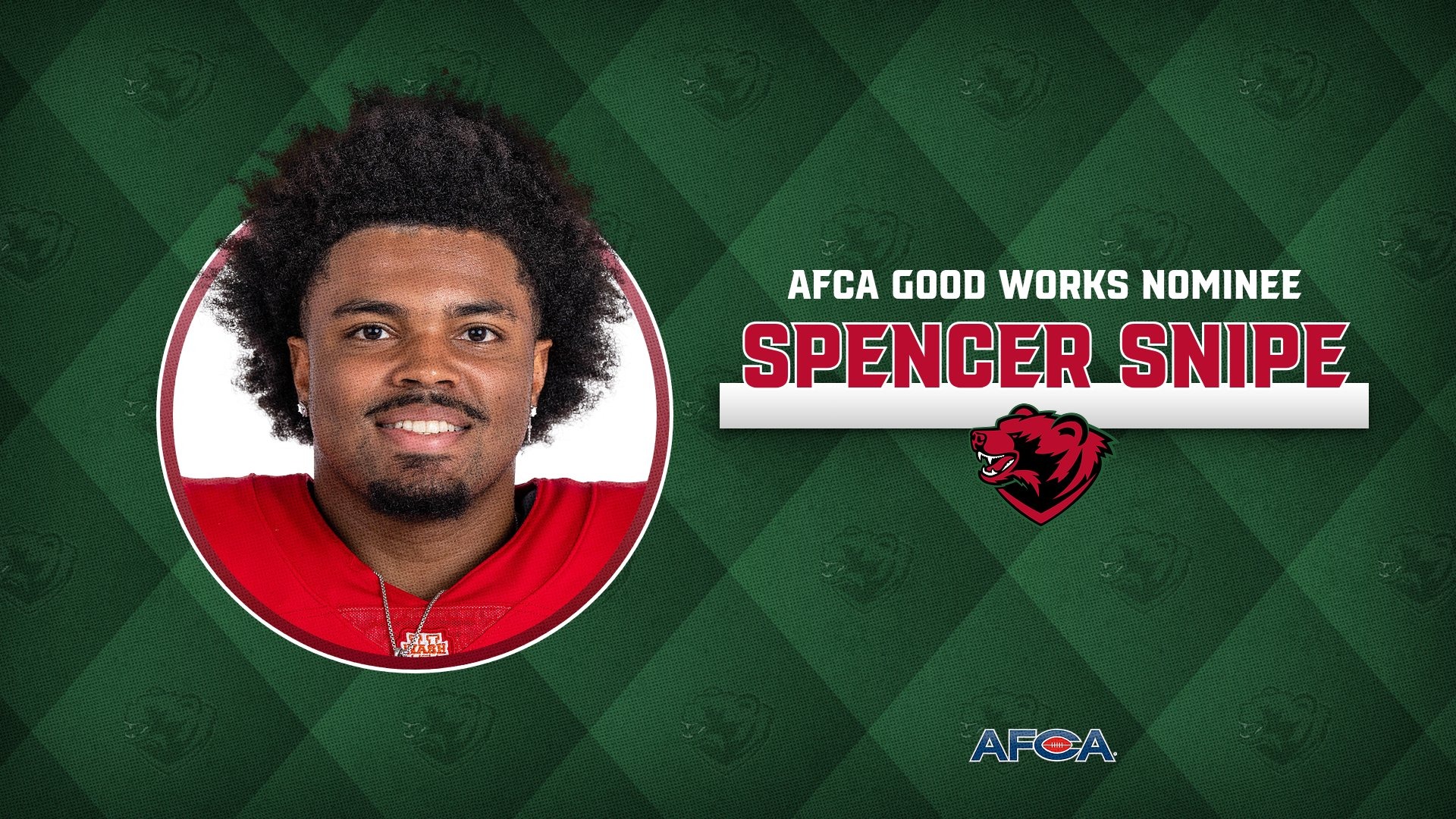 Snipe AFCA Good Works