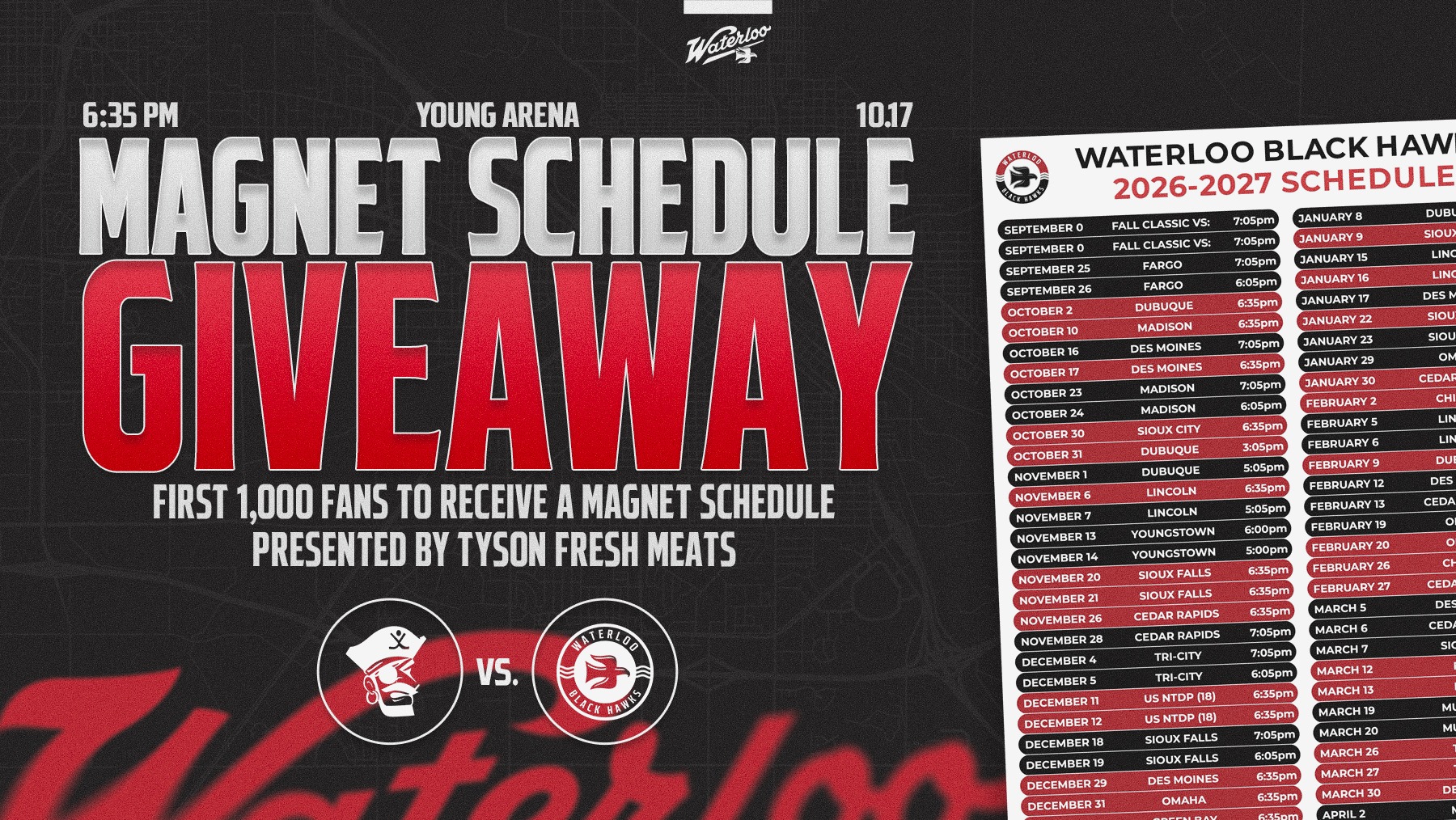 Magnetic Schedule Giveaway