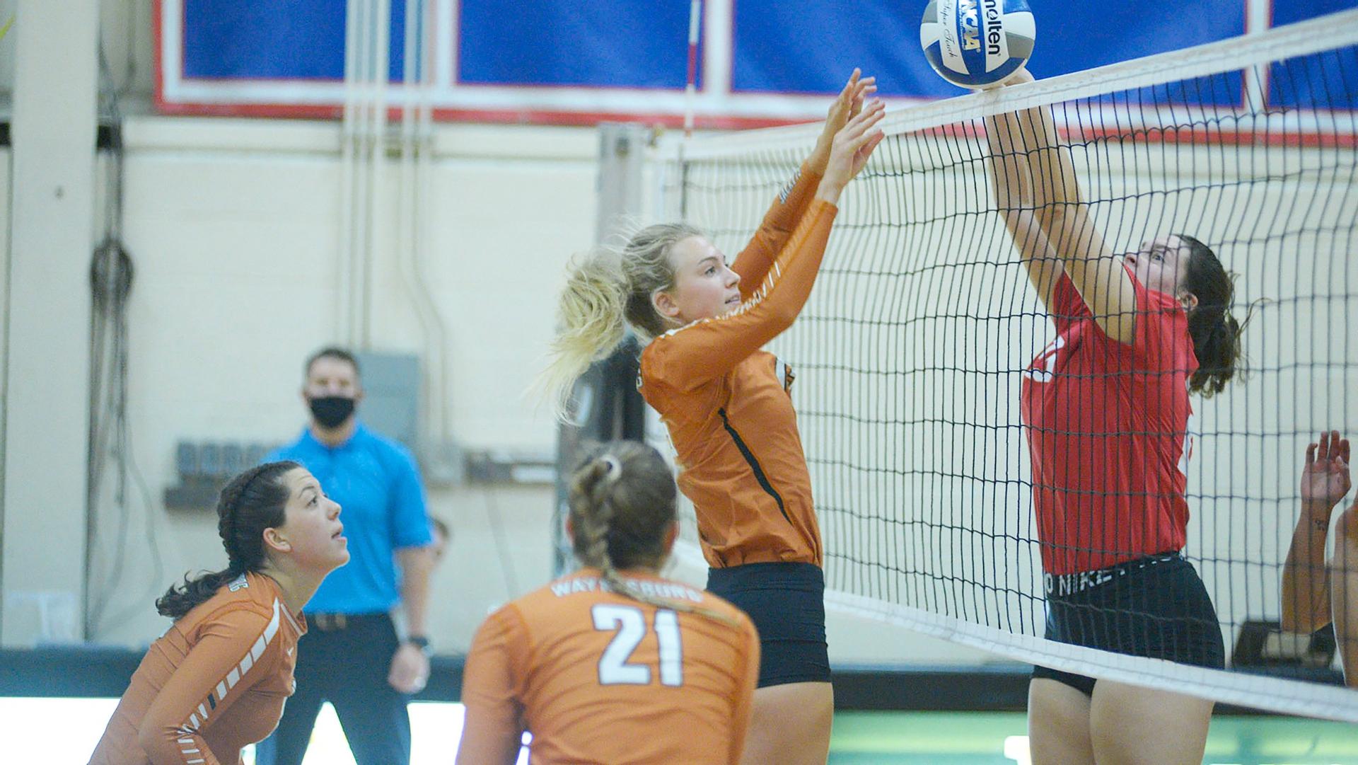 Volleyball travels to La Roche Waynesburg University Athletics