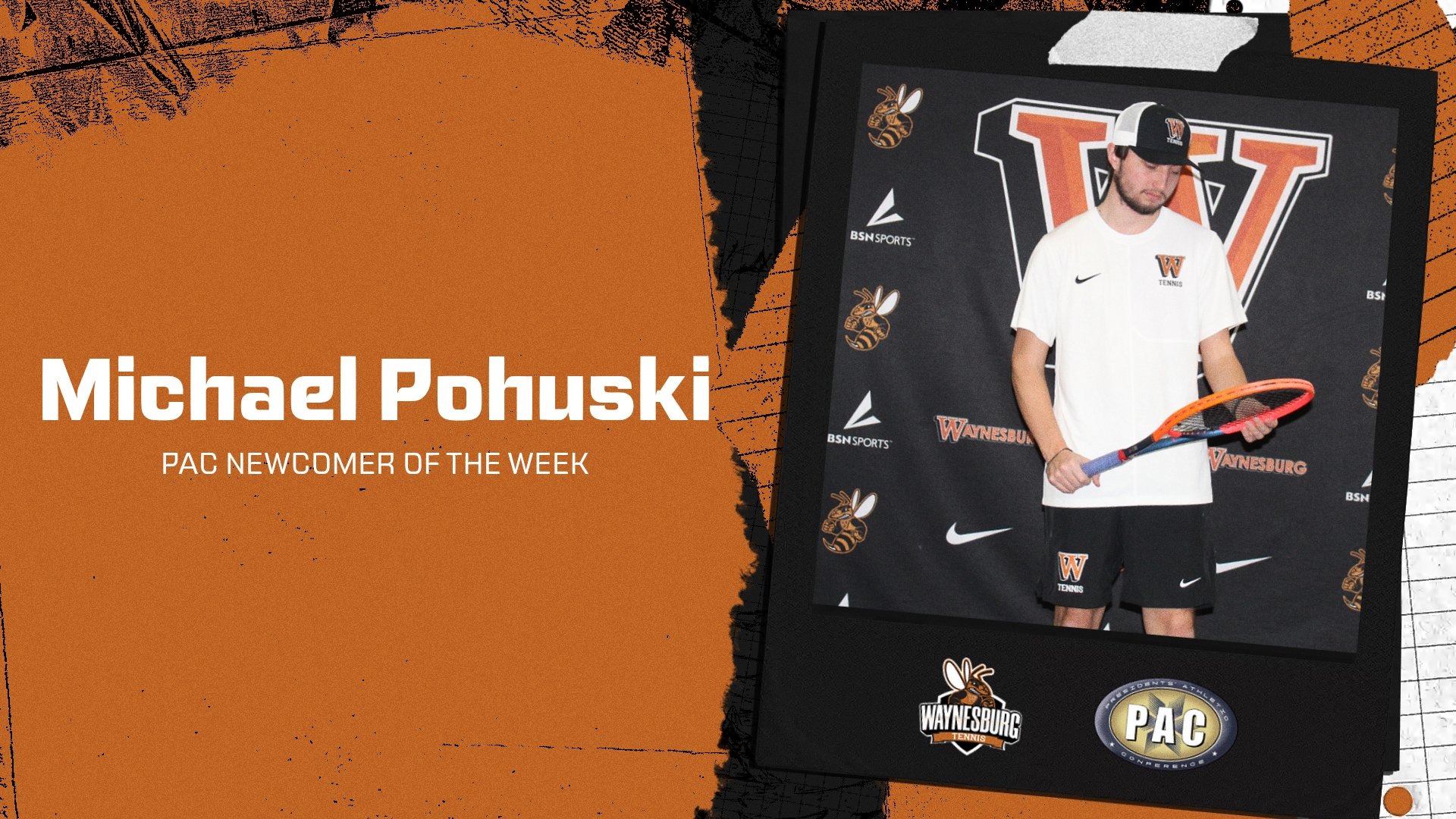 Michael Pohusky named PAC Newcomer of the Week
