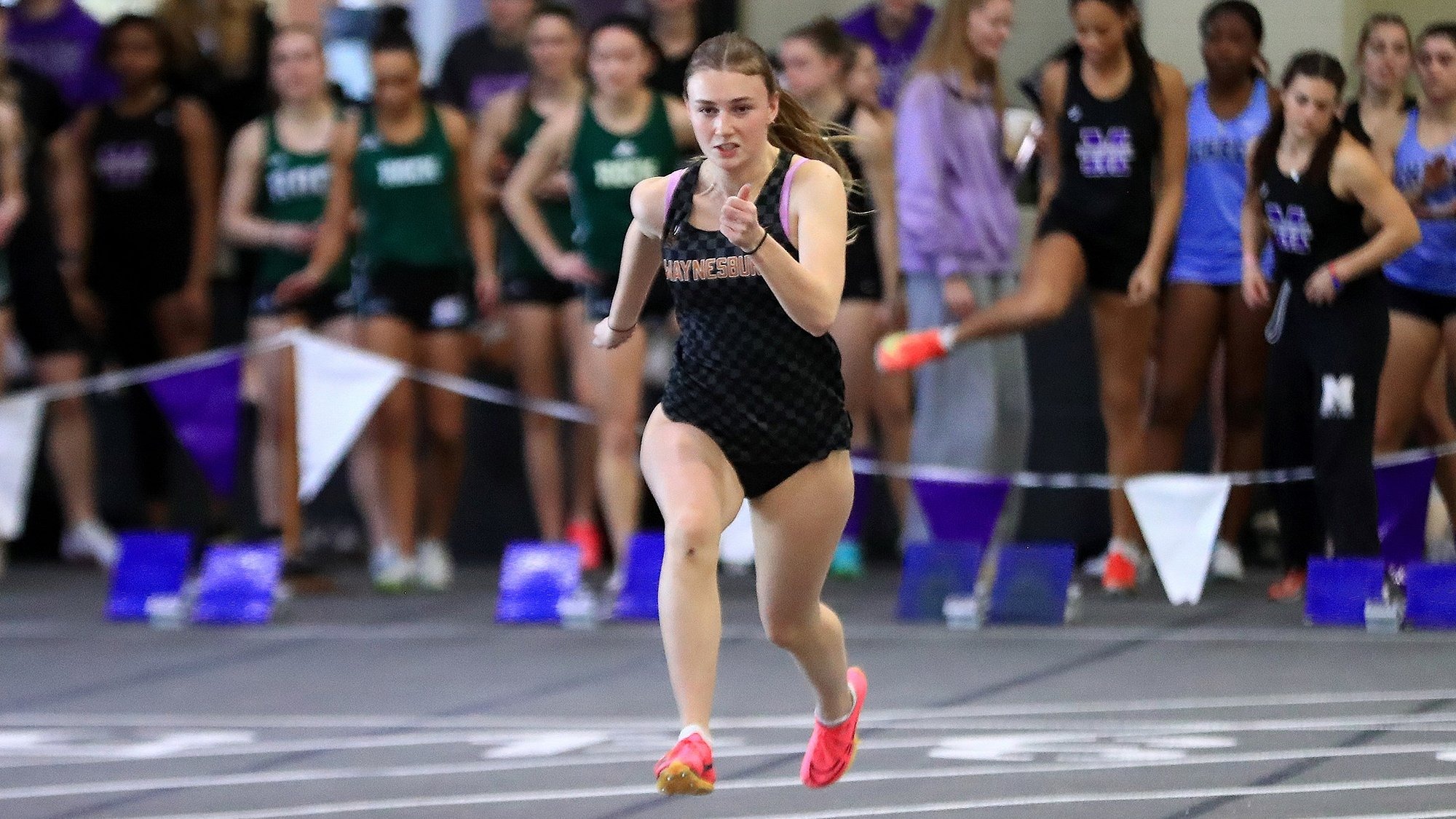 Adaire Settles running