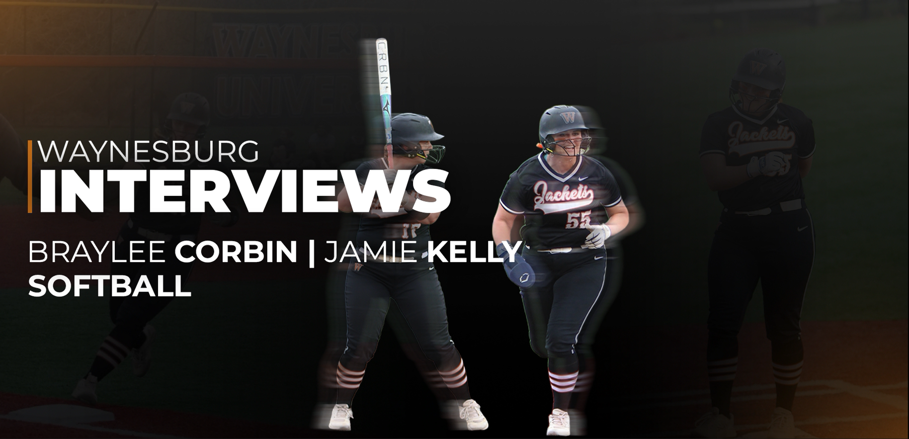 A graphic of Jamie Kelly and Braylee Corbin