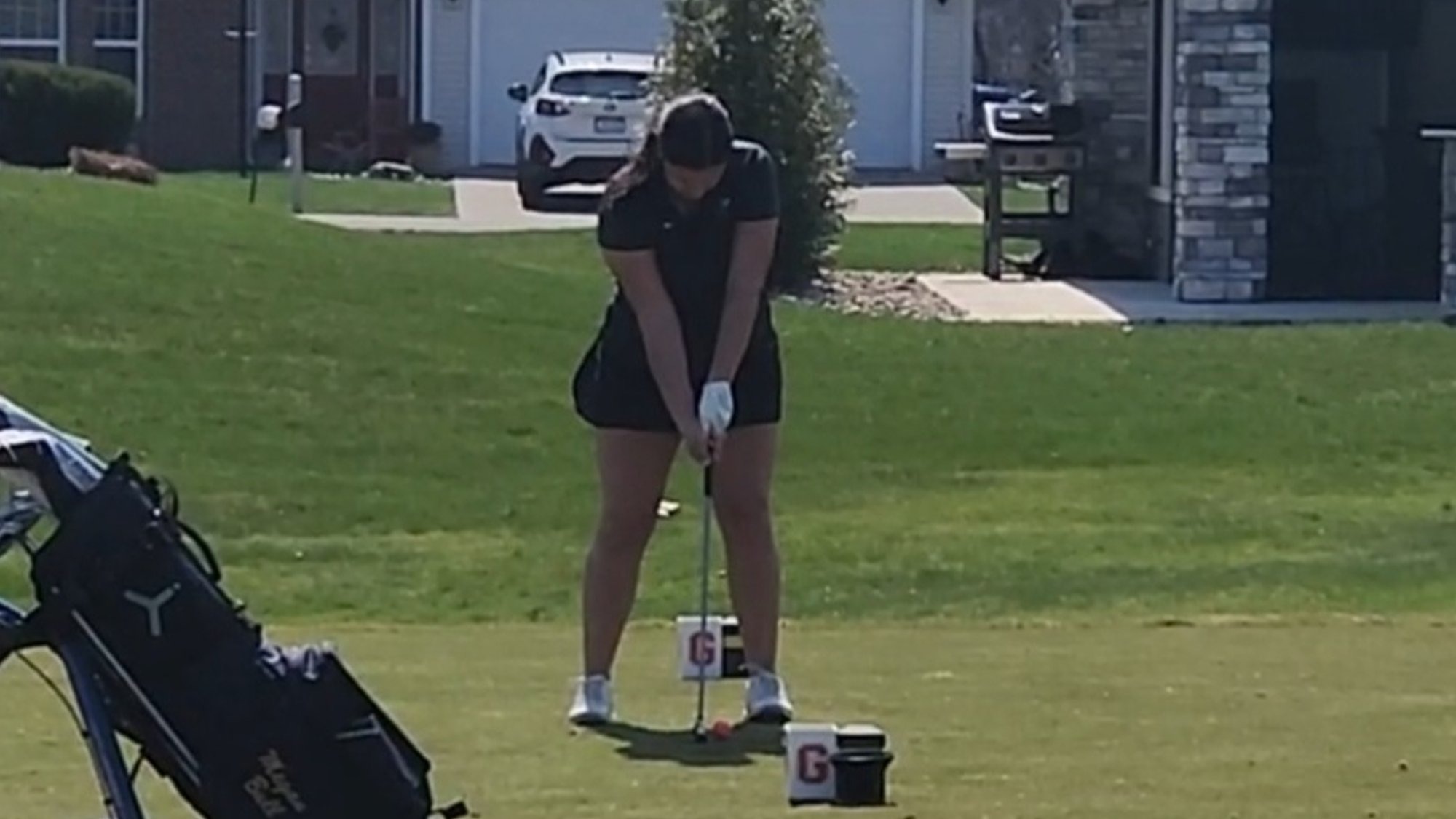 Waynesburg women's golfer tees off at Grove City Invitational