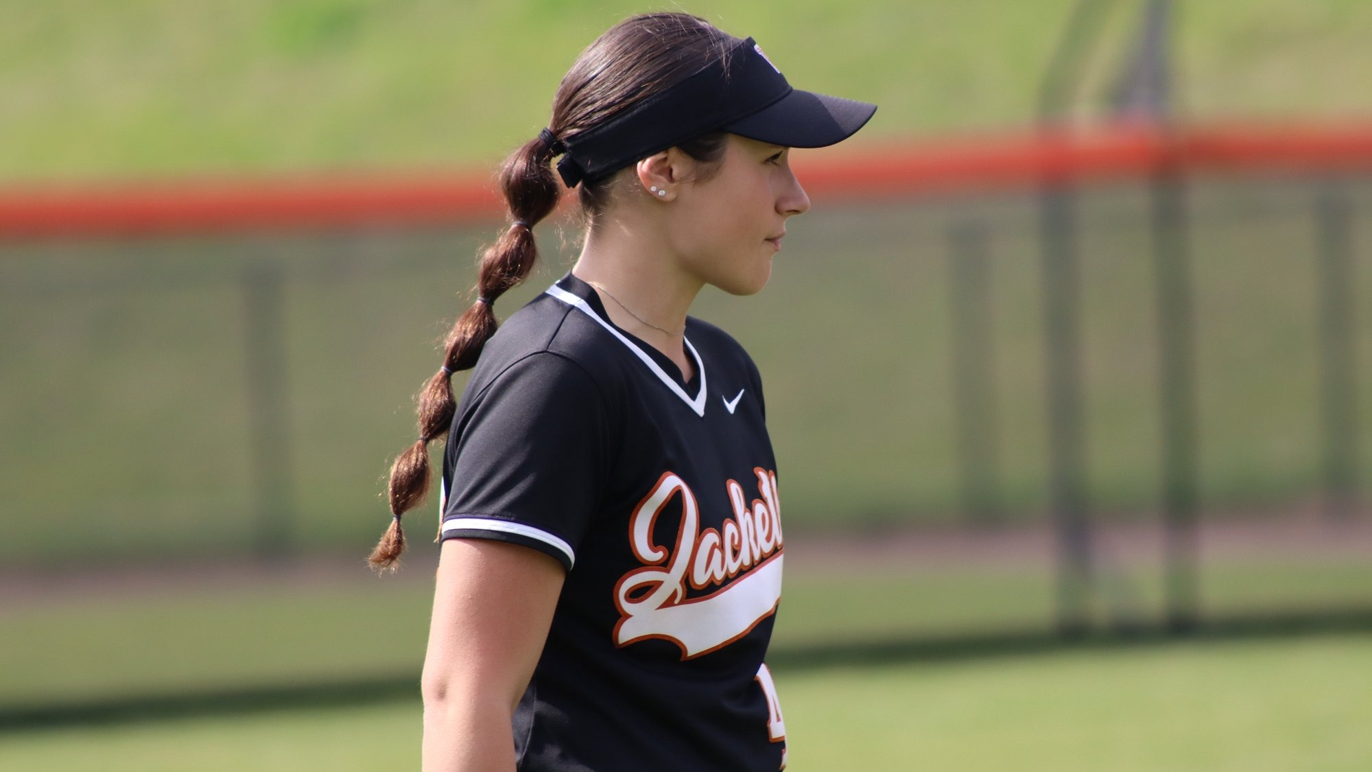 Kassidy Trimble looks off into the distance