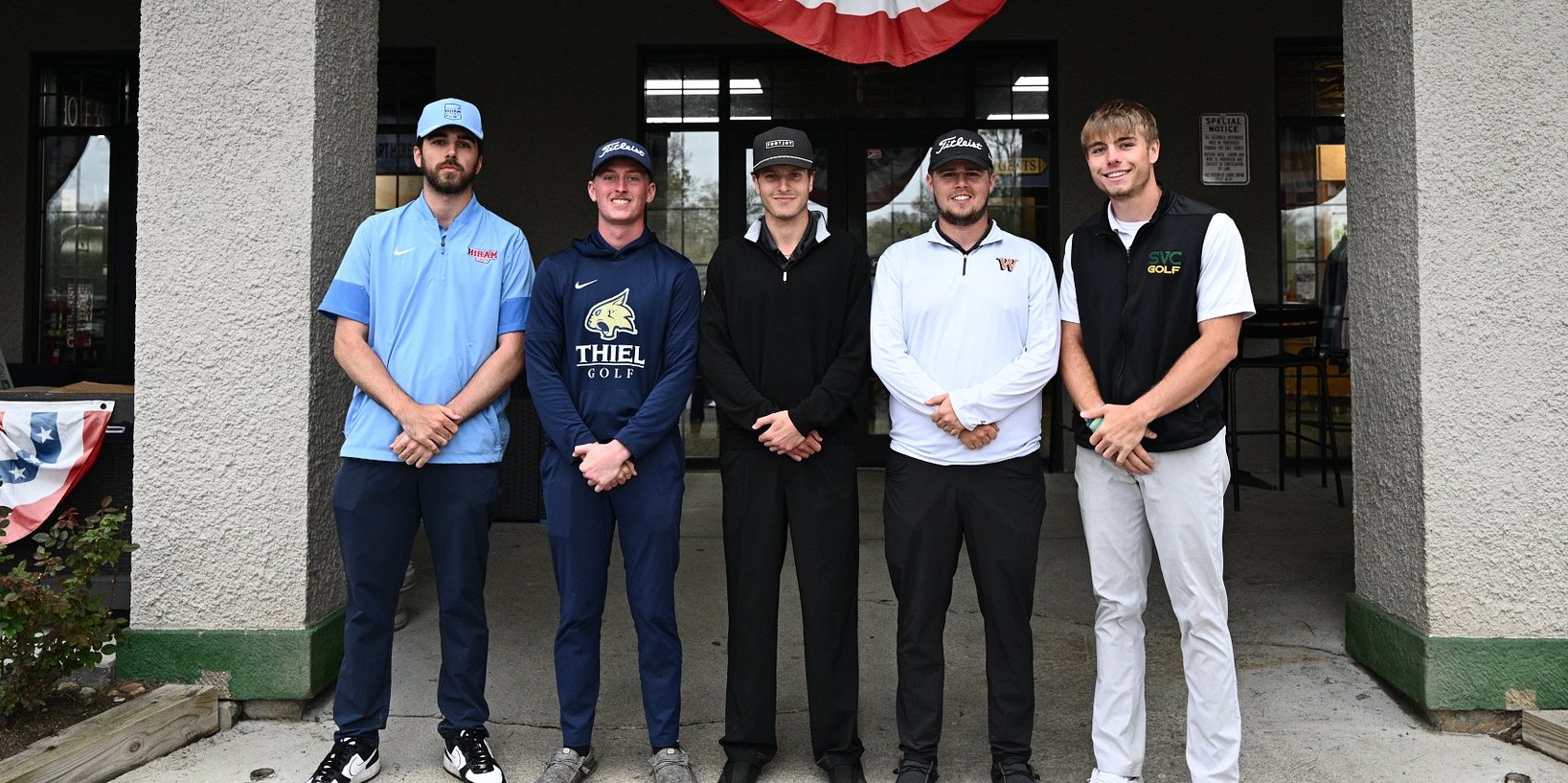 2026 Honorable Mention All-PAC Men's Golfers