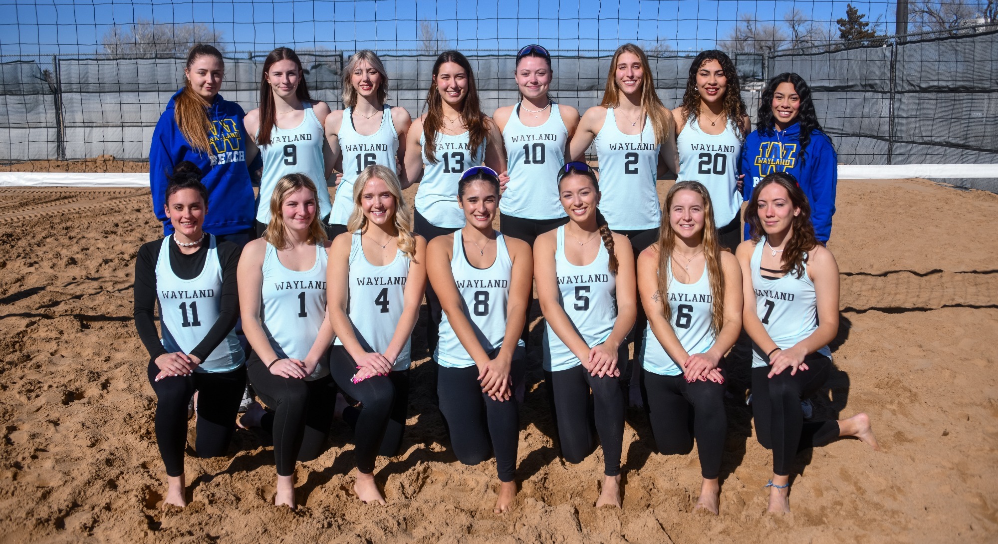 Beach Volleyball Team Photo