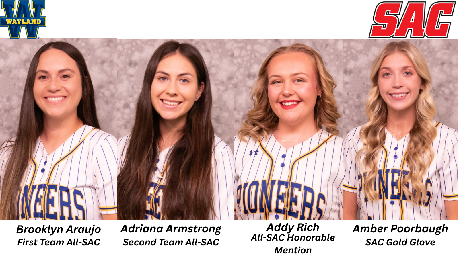 2025 SAC Softball All-Conference Awards