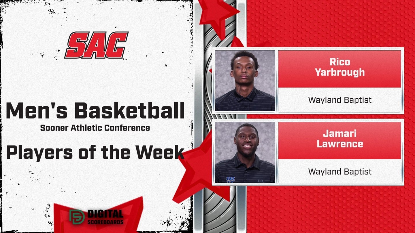 Jamari Lawrence and Rico Yarbrough SAC MBB POTW Graphic