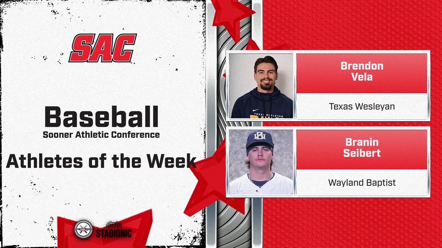 Branin Seibert SAC Pitcher of the Week Graphic